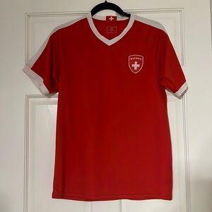 Swiss "Suisse" Jersey Small New No Tags